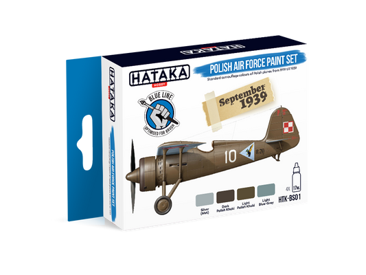 HTK-BS01 Hataka Polish Air Force Paint Set product image