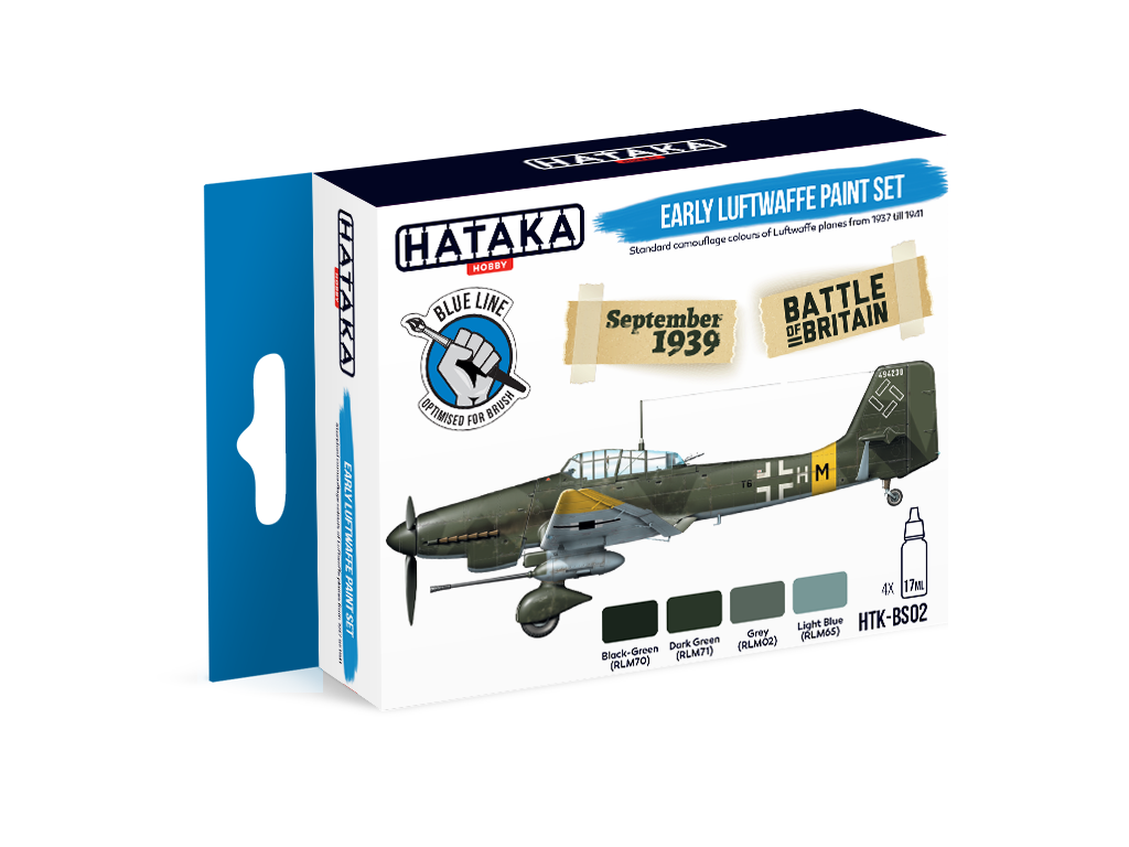 HTK-BS02 Hataka Early Luftwaffe Paint Set product image