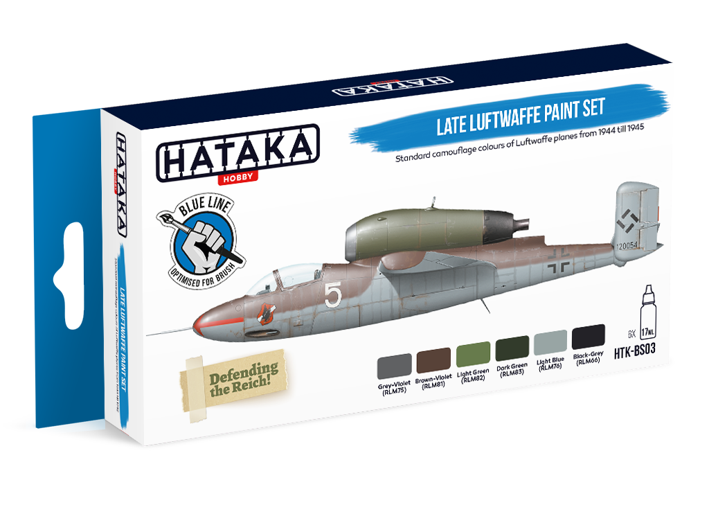 HTK-BS03 Hataka Late Luftwaffe Paint Set product image