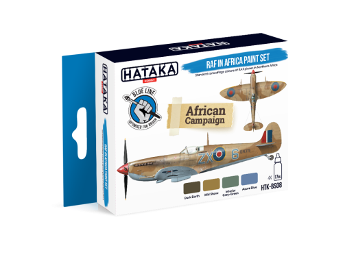 HTK-BS08 Hataka RAF in Africa Paint Set product image