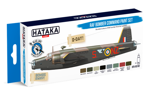 HTK-BS102 Hataka RAF Bomber Command Paint Set product image