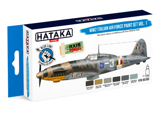 HTK-BS103 Hataka WW2 Italian Air Force Paint Set Vol.1 product image