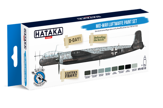 HTK-BS110 Hataka Mid-War Luftwaffe Paint Set product image