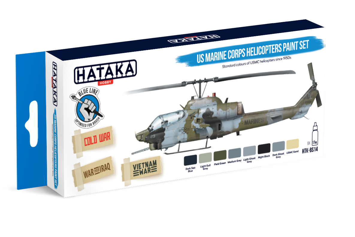 HTK-BS14 Hataka US Marine Corps Helicopters Paint Set product image