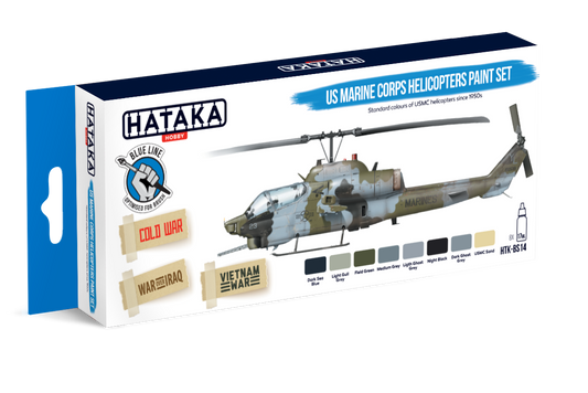 HTK-BS14 Hataka US Marine Corps Helicopters Paint Set product image