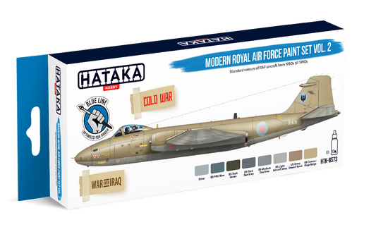 HTK-BS73 Hataka Modern Royal Air Force Paint Set Vol.2 product image