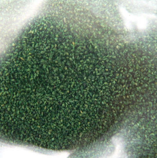Javis No 3 Dark Green Turf Fine Scenic Scatter for Model Railways and Dioramas