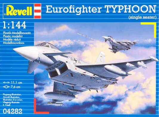 Eurofighter Typhoon (Single Seater) Model Kit By Revell Scale 1:144 R04282