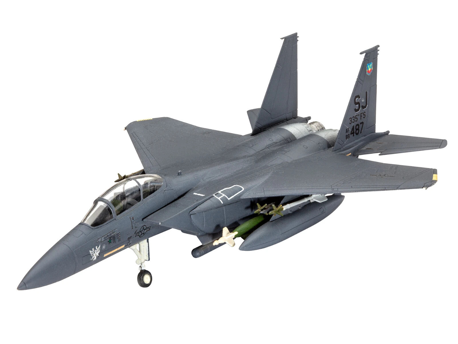 F-15 Strike Eagle With Bombs USAF Model Kit By Revell Scale 1:144 R03972