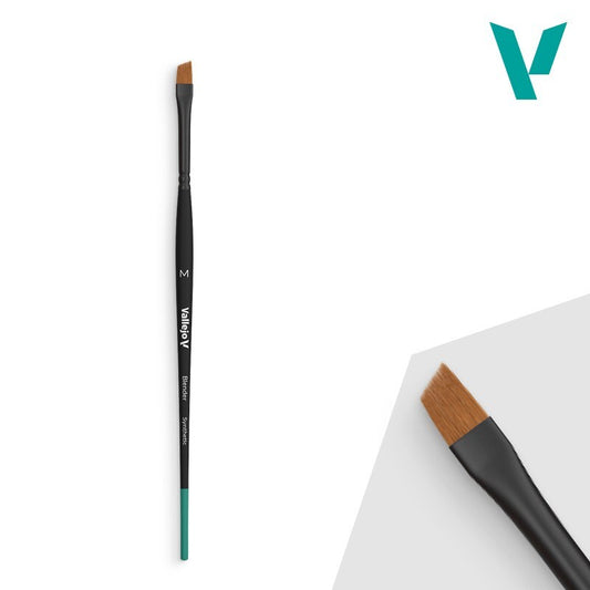 Vallejo Blender Flat Angled Synthetic Brush Medium for seamless transitions