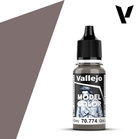 Vallejo Model Color 70.774 Lavender Grey 17ml dropper bottle of acrylic paint, Barcode: 8429551707749
